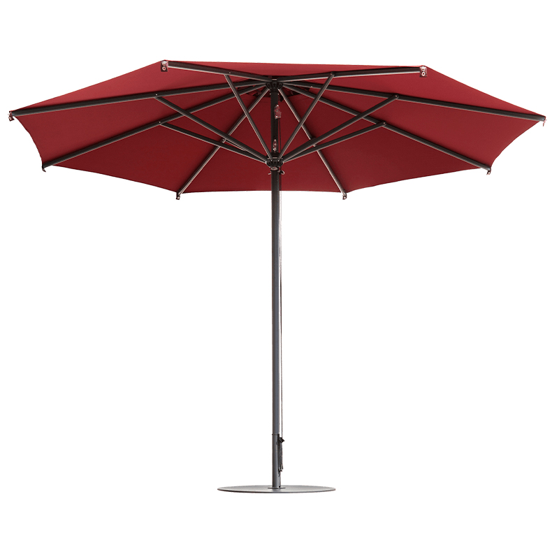 Central pole parasols